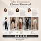 ✨ Women's High-Waist Flared Trousers | Leg-Lengthening Comfort & Effortless Elegance 👖