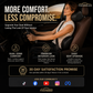 🚗💤 Relieve Driving Fatigue! Universal Memory Foam Car Headrest Neck Pillow, Ergonomic Support Auto Neck Cushion for Long Road Trips