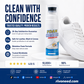 Rinse-Free Foam Cleaner with Built-In Brush