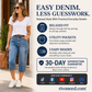 Women's Casual Stretchy Cropped Denim Pants