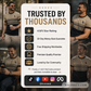 🔥 Men's Modern Graphic Print Crew Neck T-Shirt – Casual Streetwear Cotton Blend Tee