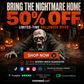 Halloween Horror Model Crawling Ghost