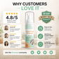 Waterless Carpet Foam Stain Remover with Towel