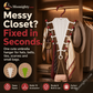 🔥Multi-Functional V-Shaped Double Sided Hanger Storage Rack👚