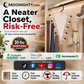 🔥Multi-Functional V-Shaped Double Sided Hanger Storage Rack👚