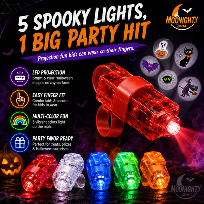 Mini Colorful LED Glow Finger Light