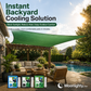 Sun Shade Sail UV Block Rectangle Canopy