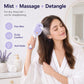 🔥LAST DAY SALE ONLY 💲14.99!!🔥ProGlide™🇺🇸 Scalp Massager Comb 💆‍♀️ – Self-Cleaning 🧼, Tangle-Free ✂️ & Frizz-Control Hair Brush with Soothing Mist Spray 💨✨ | Perfect for Dry, Brittle Hair 💧🌟