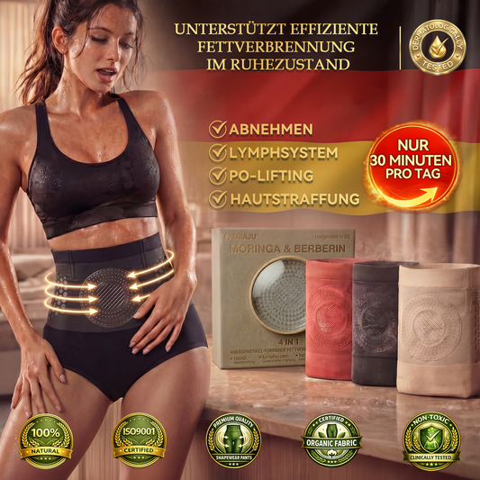 4-in-1 Shaping and Fat-Burning Microfiber Shorts
