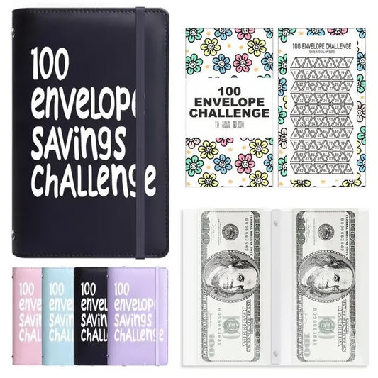 ⏰Final 4 Hours 50% OFF🎁100 Envelope Savings Challenge Book✉️💸