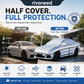 Thick Half Car Cover Sun Snow Protection