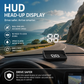 HUD Vehicle GPS Digital Speedometer