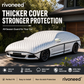 Thick Half Car Cover Sun Snow Protection