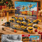 🎁Christmas Gift 50%OFF！！！🚗Kids Advent Calendar for Boys: Alloy Construction Engineering Vehicle Toy Sets