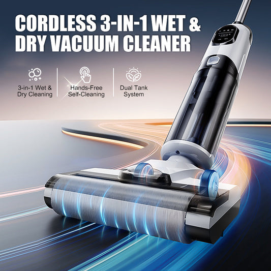🎁2026 New Collection – 🚀Wet and dry vacuum cleaner with self-cleaning function ⚡ Cordless all-in-one floor cleaner for hard floors 🏠 Lightweight & efficient: Effortlessly removes pet hair and crumbs 🐾🧹
