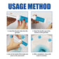 42 Flowers Toilet Gel Stamp 3-Pack | 6 Fresh Scents | Long-Lasting Deodorizing Bathroom Cleaner