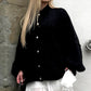 Women's Solid Color Button Cable Knit Cardigan, Casual Long Sleeve Open Front Outerwear for Fall & Winter, Women's Knit Clothing for Daily Wear