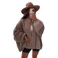 Women's Solid Color Button Cable Knit Cardigan, Casual Long Sleeve Open Front Outerwear for Fall & Winter, Women's Knit Clothing for Daily Wear