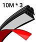 Universal Self-Adhesive Automotive Weatherstripping for Door Seals