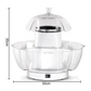 1200W Automatic Hot Air Popcorn Maker