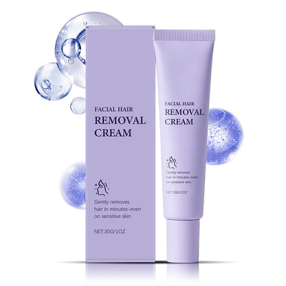 Gentle & Painless Facial Hair Removal Cream