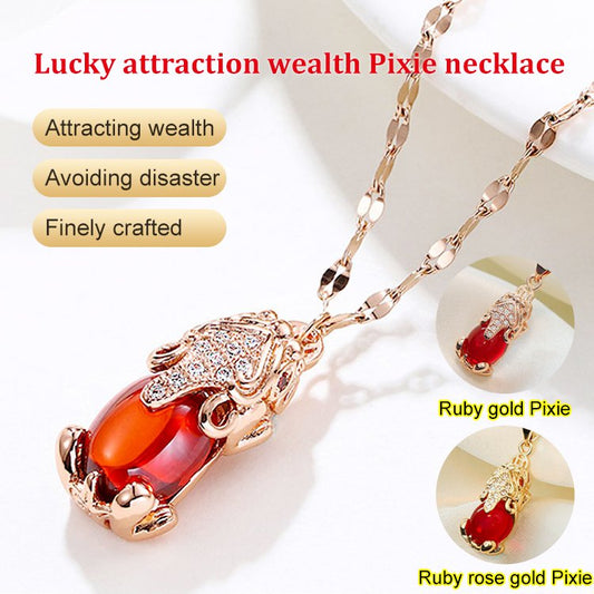 The lucky necklace that brings good luck