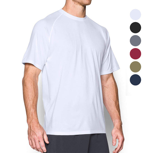 Men's Crew Neck T-Shirt with Raglan Short Sleeves