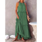 Women's Elegant Halter Neck Sleeveless Maxi Dress