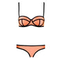 Ladies Sexy Color Block Bikini Set