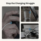 Fast Charging Adapter with 360° Foldable Phone Stand