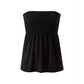 Women’s Sexy Ruched Strapless Top