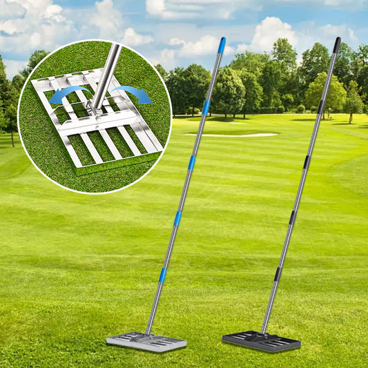 Professional Lawn Leveling Rake for Garden & Golf Course