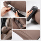 Ergonomic headrest and lumbar support set for car seats