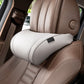 Ergonomic headrest and lumbar support set for car seats