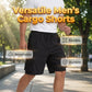 Men's Casual Cargo Shorts with Elastic Waist