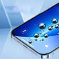 Tempered glass screen protector with automatic alignment kit