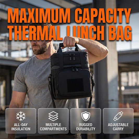 Large Capacity Thermal Lunch Bag
