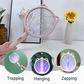 4-in-1 Automatic Mosquito Trapping Rechargeable Folding Electric Mosquito Swatters