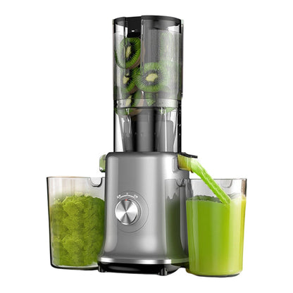 110mm Wide Chute Slow Juicer | High-Yield Cold Press, Less Prep! 🍎🍊✨