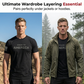 Men's Athletic Fit Crew Neck Tee | Gym-to-Street, Breathable & Dry! 💪🔥