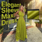 Sleeveless Zip-Front A-Line Maxi Dress | Elegant High-Waist, Versatile Chic! 👗✨