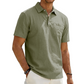 Men's Cotton Linen Short Sleeve Collared Shirt | Breathable, Casual Chic, Summer Essential! 👕☀️