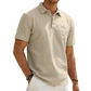 Men's Cotton Linen Short Sleeve Collared Shirt | Breathable, Casual Chic, Summer Essential! 👕☀️
