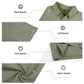 Men's Cotton Linen Short Sleeve Collared Shirt | Breathable, Casual Chic, Summer Essential! 👕☀️