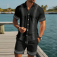 Men's Floral Print Short Sleeve Shirt & Shorts Set | Trendy, Breathable, Vacation Ready! 🌴☀️
