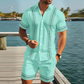 Men's Floral Print Short Sleeve Shirt & Shorts Set | Trendy, Breathable, Vacation Ready! 🌴☀️