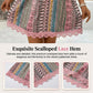 Women's Bohemian Print V-Neck Mini Dress