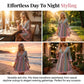 Women's Bohemian Print V-Neck Mini Dress