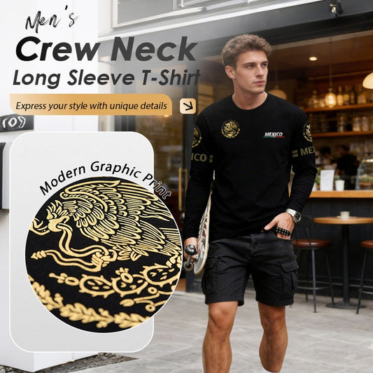 💥 NEW ARRIVAL! Men's Graphic Long Sleeve Tee