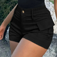 ✨ NEW! Women's High-Waist Cargo Shorts